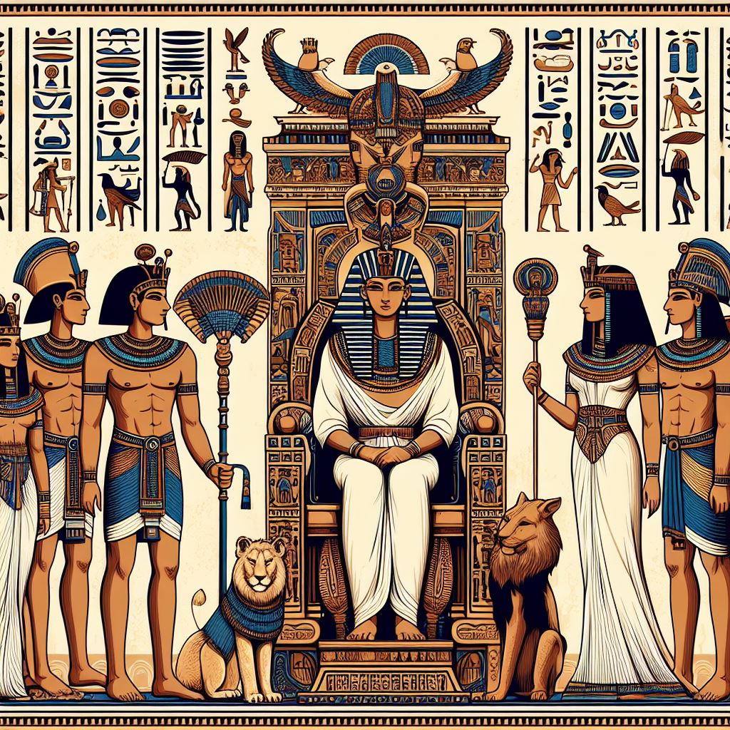 Ark.au Illustrated Bible - Exodus 5:5 - Pharaoh said, 