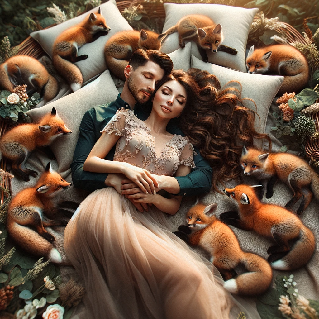 Ark.au Illustrated Bible - Song of Solomon 2:15 - Take for us the foxes, the little foxes, that spoil the vines: for our vines have tender grapes.