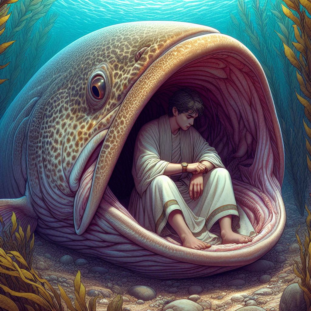 Ark.au Illustrated Bible - Jonah 1:16 - Then the men feared Jehovah exceedingly; and they offered a sacrifice unto Jehovah, and made vows.